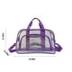 thumbnail image 2 of Transparent Short Travel Bag, Sports Gym Bag Large Capacity Hand Luggage Swimming Bag Messenger Bag,Clear Vinyl Beach Bag, Ball Game Concert Clear Tote Shoulde, 2 of 6