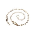 thumbnail image 1 of Women's Hook on Fashion Metal Chain Belt, 1 of 1