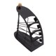 thumbnail image 5 of Estante De Almacenamiento Para Mando A Distancia, Diseño Hueco De Borde Fino, Caja De Almacenamiento Para Mando A Distancia Con Diseño Curvo De Hierro Para El Hogar, 5 of 7