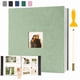 thumbnail image 1 of Álbum de Fotos y Recuerdos Autoadhesivo Accesorios 40 pag Marthing Album Grande de Recuerdos Familiar Elegante con 20 Hojas, 40 Paginas Autoadhesivas y Bolígrafo Metálico Álbum Fotos Verde, 1 of 9