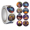 thumbnail image 2 of Decoración de Halloween Pegatinas creativas de Halloween, pegatinas de decoración de fiesta de calabazas, pegatinas de sellado de regalos de dulces(Buy 2 save 10%), 2 of 3