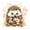 SCQ1503 3, variant on Removable Window Decal Autumn Squirrel Hedgehogs PVC Sticker Seasonal Home Decors for Fall Harvest Thanksgiving