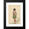 thumbnail image 2 of Will R. Barnes 16x24 Black Modern Framed Museum Art Print Titled - Moro's Chorus (1912 - 1924), 2 of 5