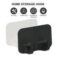 thumbnail image 2 of Shaving Holder Sticky Wall Hooks RV Bathroom Waterproof Organizer Wall Adhesive Shower Hooks Stand Holder Hanger Shaving Brush Bracket White, 2 of 8
