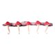 thumbnail image 2 of Gancho de pared para champiñones | Caprichosa percha de almacenamiento con soporte de resina para sombreros, bolsos, accesorios | Artesanía única de decoración para el hogar | Duradero y fácil de, 2 of 8