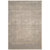 SAFAVIEH Meadow Eanna Abstract Runner Rug, Ivory/Grey, 2'7" x 8'