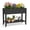 Black, variant on Joxxoaa Raised Garden Bed with Legs,Self-Watering Resin Planter Box with Lockable Wheels Drainage Plug and Gauge for Vegetables, Flowers, Storage Shelf for Tools and Accessories ,Independence Day