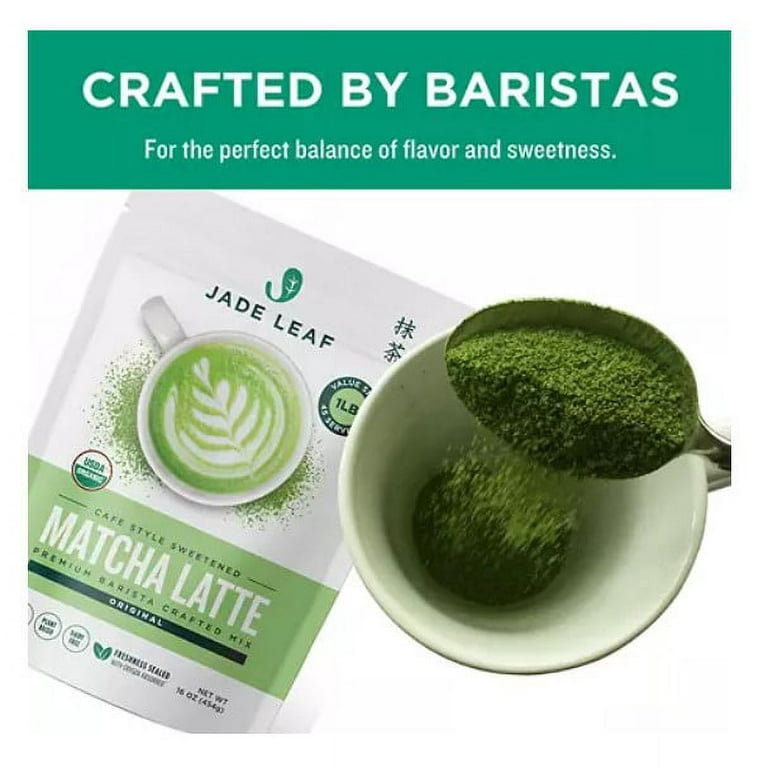Jade Leaf Organic Matcha Green Tea Powder - Authentic Japanese Origin -  Longevity LIVE