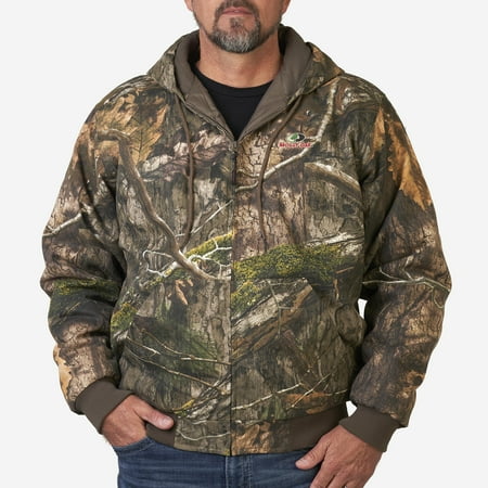 Mossy Oak Country DNA Men s Mid-Length Insulated Hunting Bomber Jacket  up to Size 3XL