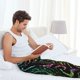 thumbnail image 5 of Balery Rainbow Glitter Pantalones de pijama para hombre, pijama ultraligero, pantalón de descanso-X-Large, 5 of 6
