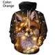 thumbnail image 5 of Sudadera con capucha con estampado 3D de Feliz Navidad para hombre, sudadera con capucha de muñeco de nieve, sudaderas divertidas y lindas para adultos y niños, sudadera con capucha de talla grande, 5 of 5