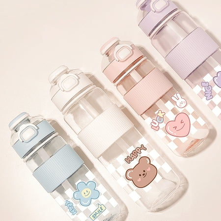 

Beechoice 720ML/1100ML Water Bottle with Straw Reusable Water Bottle BPA-Free Water Bottles with Straw Lid Leakproof Tritan Water Jugs Dishwasher Safe Drinking Water Bottles for Home Fitness
