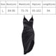 thumbnail image 2 of Vestido a media pierna de satén con tirantes finos fruncidos para mujer Adepaton BST3007315-4, 2 of 5
