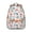 Orange-3, variant on Cute Cartoon Frog and Mushroom Print Backpack for Student Durable Composite Oxford Cloth, Waterproof Scratch-Resistant, Comfortable Adjustable Straps, Multifunctional for School and Outdoors