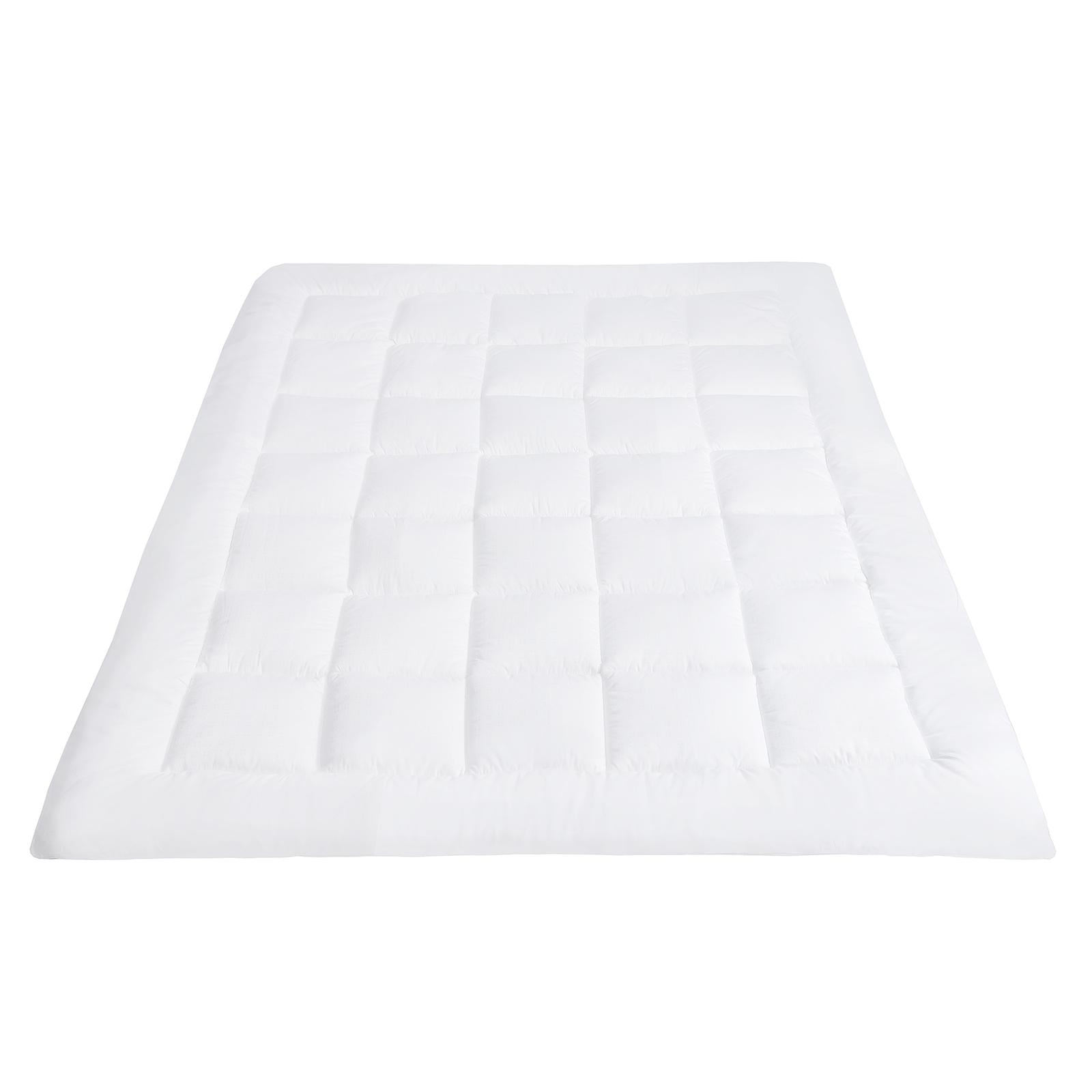 Giantex Mattress Pad Cover, Quilted Fitted Mattress Topper Pillow Top w