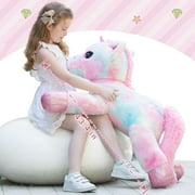 MaoGoLan 43 Big Unicorn Stuffed Animal Plush Giant Soft Unicorn Pillow Toy
