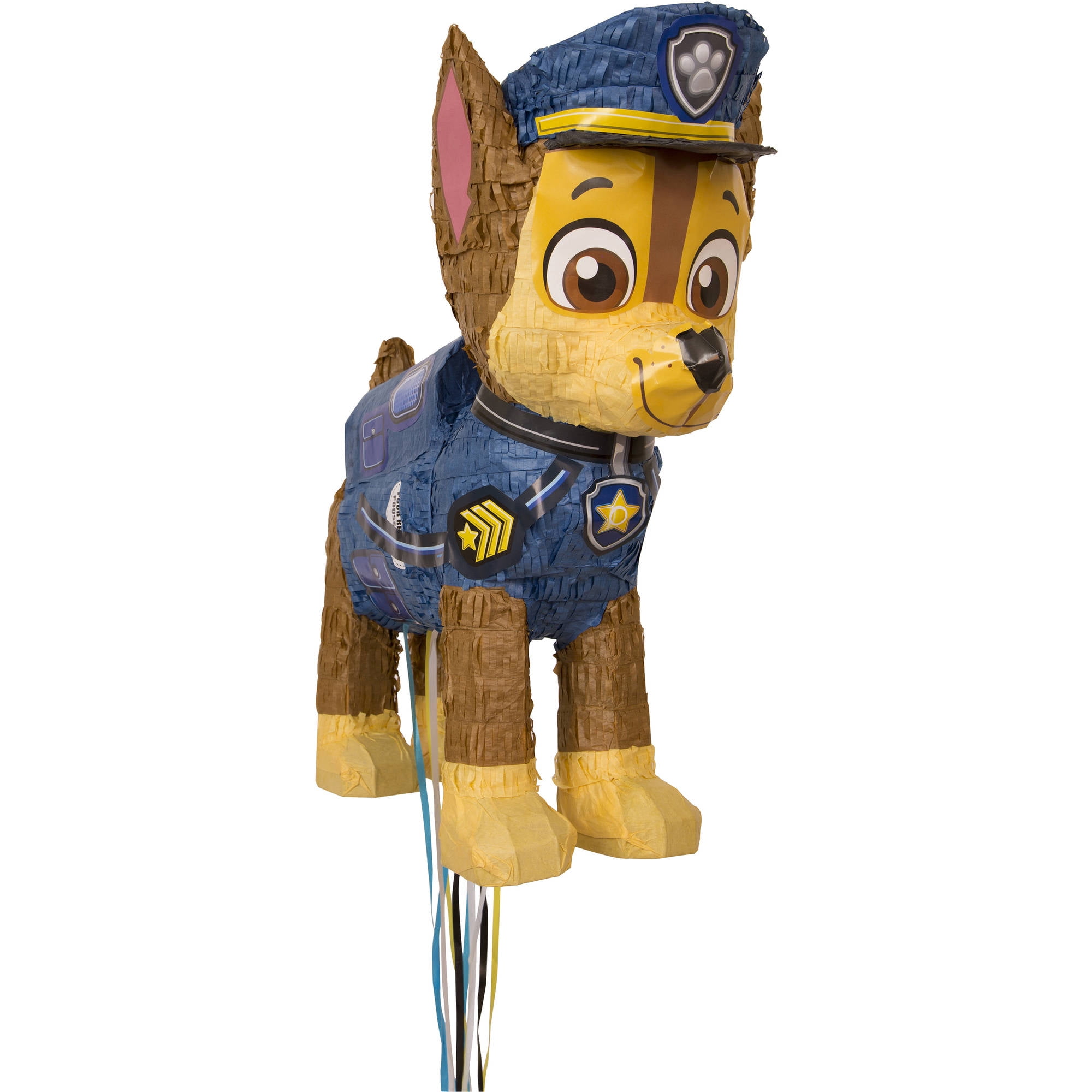 Chase PAW Patrol Pinata, Pull String, 15 x 18in