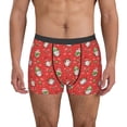 thumbnail image 2 of KLL merry Christmas gnome Men's Cotton Boxer Briefs Underwear-X-Large, 2 of 7