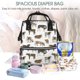 thumbnail image 5 of Disketp Cow Mochila de Pañales de Gran Capacidad con Múltiples Bolsillos, Mochila de Viaje Multifuncional para Bebé, Unisex, Moderna y Resistente, 5 of 6