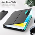 thumbnail image 2 of FJLBDE Case for iPad (A16) 11th Gen 2025/ iPad 10th Gen 10.9 Inch 2022, 360 Rotating Stand iPad Protective Case Cover with Auto Wake/Sleep, Green, 2 of 7