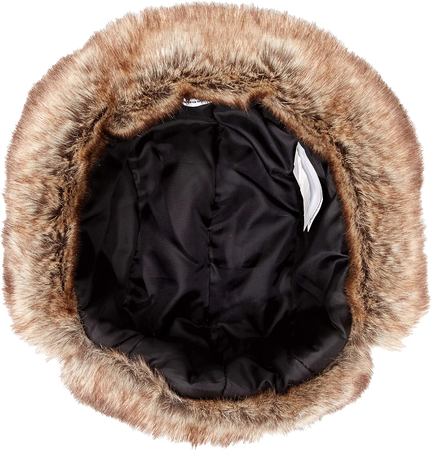 Essentials Mens Trapper Hat with Faux Fur Cold Weather Hat