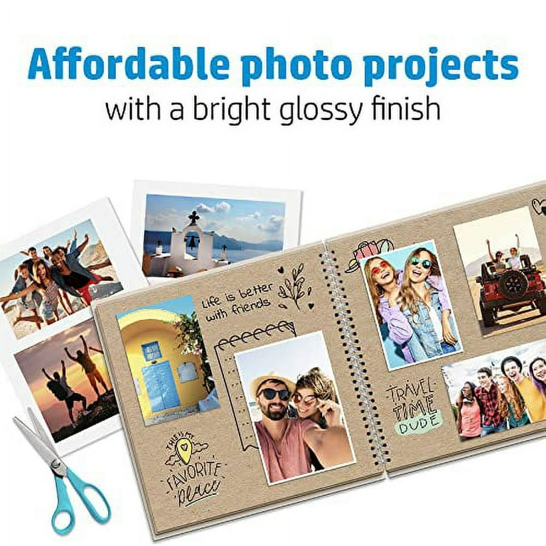Koala Premium Luster Photo Paper, 5x7 200 Sheets Semi Gloss Inkjet Printer  HP