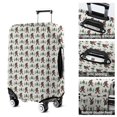 thumbnail image 5 of Brown Bigfoot and Tree Pattern Luggage Cover Fashion Suitcase Cover Baggage Covers Fit 25-28 Inch Luggage (Go Travel), 5 of 5