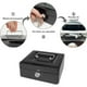 thumbnail image 3 of Caja Fuerte De Seguridad VIMI Para Dinero Con Llaves Charola Removible Negro, 3 of 7