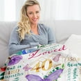 thumbnail image 5 of 40th Birthday Gifts for Women Throw Blanket 60"X 50", 40 Year Old Birthday Gifts for Women, Gifts for 40th Birthday Woman, Turning 40 Gifts for Her, 1984 Forty Gifts, 40 Yr Old Bday Gift Ideas, 5 of 5
