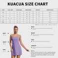 thumbnail image 6 of Women's Tennis Dress, Workout Golf Dress Built-in with Bra & Shorts Pocket Sleeveless Athletic Dresses Purple Large, 6 of 6