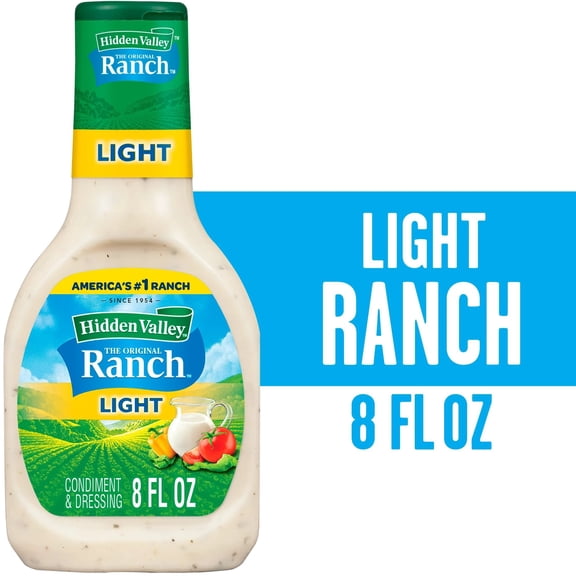 Hidden Valley Light Ranch Dressing, 8 fl. oz.
