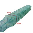 thumbnail image 3 of Fishing Folding Mesh Cage Foldable Cages Fishing Net Fish Crabs Lobsters Traps, 3 of 8