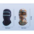 thumbnail image 3 of Balaclava Motorcycle Ski Face Masks,Outdoor Warm Cycling Ski Cold Weather Windproof Winter Hat And, 3 of 4