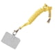 thumbnail image 2 of Teléfono móvil Cuerdas colgantes de nylon con tarjetas Cuerdos de cuello desmontable Anti-perdido Crossbody Collar Correa Correa Teléfono Celular Accesorio Amarillo Methold EL022540-09, 2 of 7