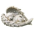 thumbnail image 1 of Display Mold Sleeping Dog Angel Wing Design Exquisite Resin Garden Home Ornament Accessories For Dec, 1 of 4
