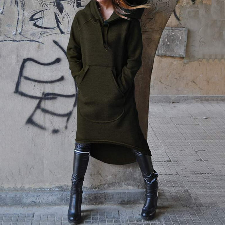 Hoodie dress petite sale