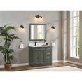 thumbnail image 6 of Legion Furniture WS2516-36-PG 36 in. Pewter Green Finish Solid Wood Sink Vanity, 1 ft. Artificial Stone Top, 6 of 10