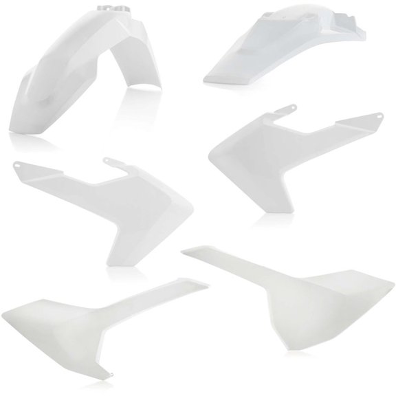 Acerbis White Complete Plastic Body Kit (2634026345)