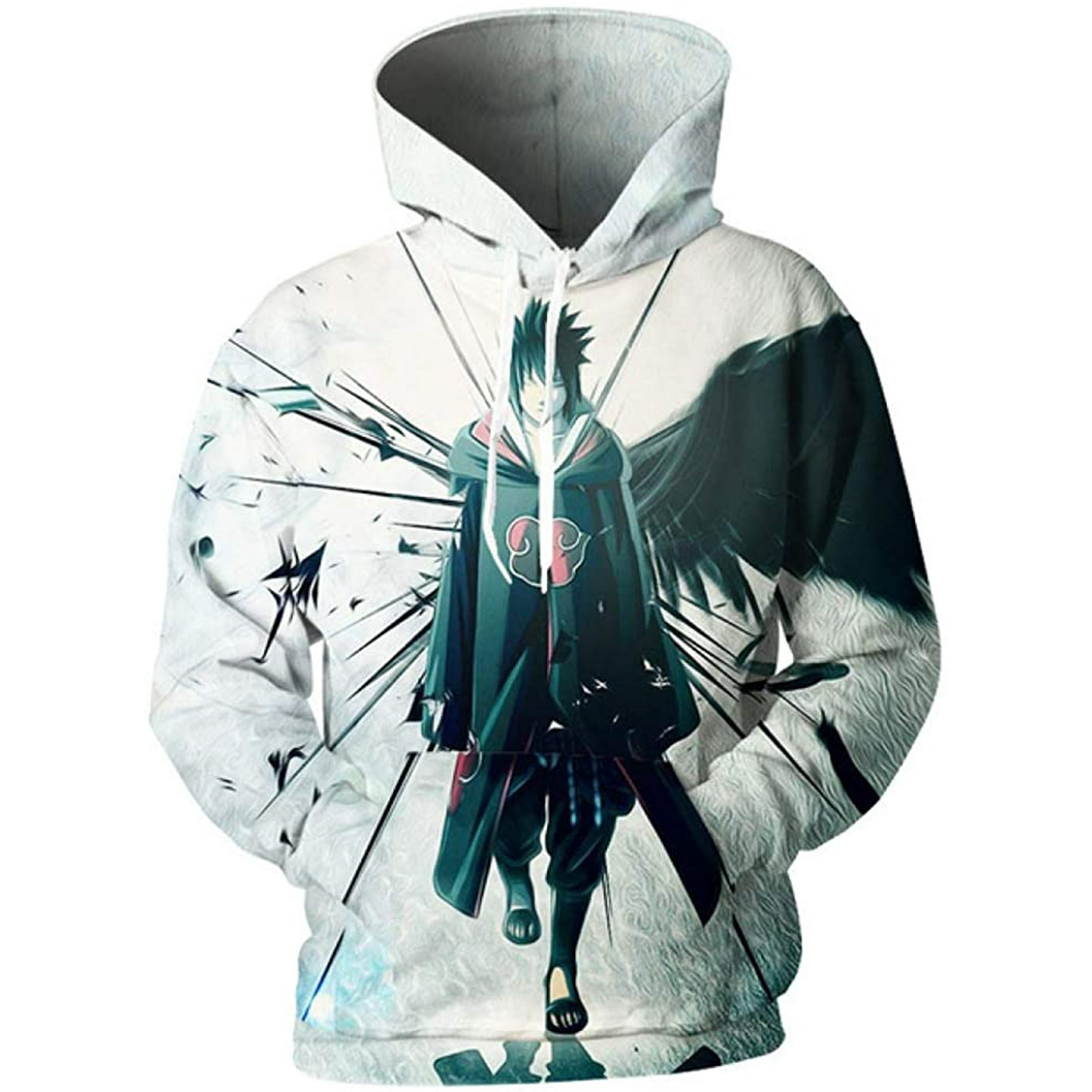 Anime Naruto Hoodie Zipper Coat Tops Thin Hoodies Sweatshirt
