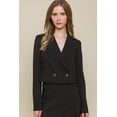 thumbnail image 1 of Button Crop Blazer - M, 1 of 4