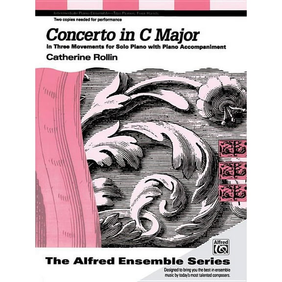 Alfred Ensemble: Concerto in C Major: In Three Movements for Solo Piano with Piano Accompaniment, Sheet (Other)