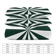thumbnail image 2 of 3 Pcs Soft Bedding Set, Includes 1 Duvet Cover with Zipper And 2 Pillow Shams,Aesthetic Grey Green And White Sunburst Full(79"×90"), 2 of 8
