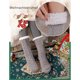 thumbnail image 3 of Calcetines de peluche para mujer, calcetines cálidos, zapatillas antideslizantes, calcetines gruesos, calcetines de invierno, regalo, calcetines navideños esponjosos, 3 of 5