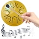 thumbnail image 4 of Instrumento Tambor Lluvia Sound Healing Instruments Drum Handpan 4.5 Pulgadas 8 Notas Con Mallet Music Libro para Meditación Yoga Regalo, 4 of 9