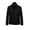 Black, variant on Adam Baker Boys Wool Coat, 3/4 Length, Stand Collar, Removable Bib