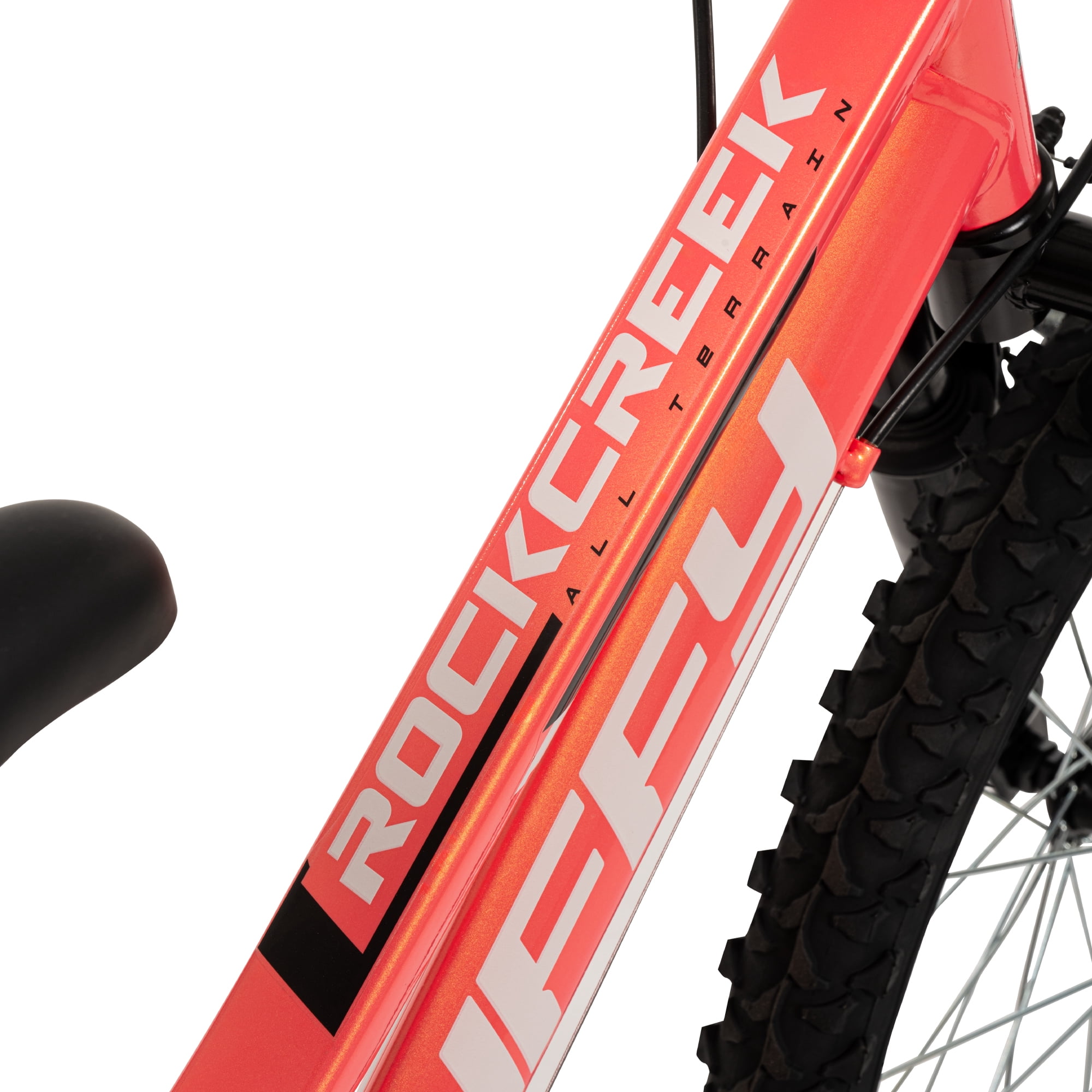 Huffy Rock Creek 20-inch Girls’ 6-speed Mountain Bike, Pink