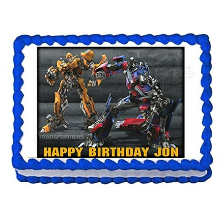 Bumblebee Transformer Cake Topper Bumblebee Transformer Cake Topper
