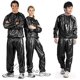 thumbnail image 3 of XL black Unisex/traje de sauna para sudar/adelgazamiento y resistencia al desgarro/traje de entrenamiento deportivo, 3 of 3