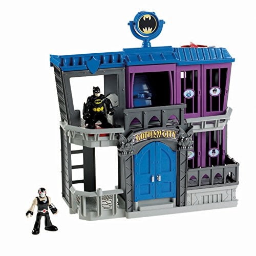 Details about   DC Super Friends Imaginext Gotham City Pop-Up Playset 