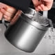 thumbnail image 5 of EeaseMX 1 colador de aceite de acero inoxidable con malla para colar grasa (plateado), 5 of 7